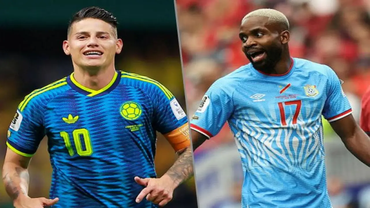 مباراة الكونغو الديمقراطية وكولومبيا في كأس العالم تقترب!